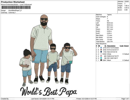 World Best Papa