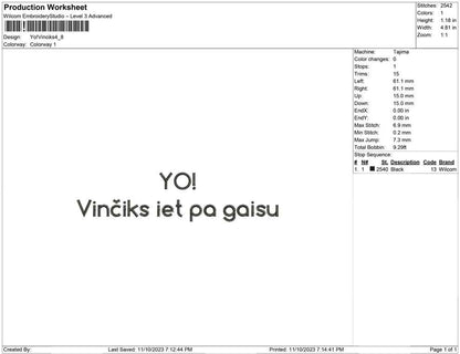 Yo! Vinciks