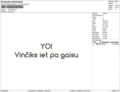 Yo! Vinciks