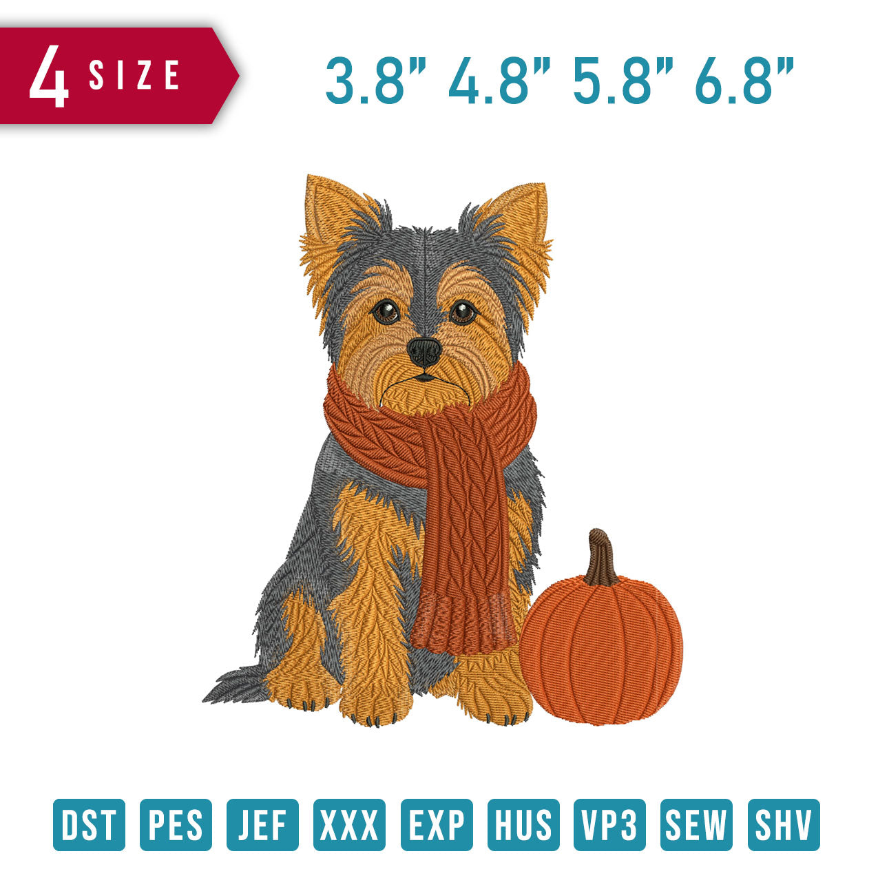 Yorkshire Terrier Dog Halloween B