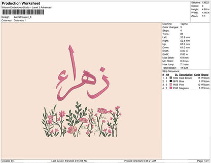 Zahra Flower