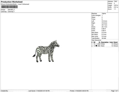 Zebra B