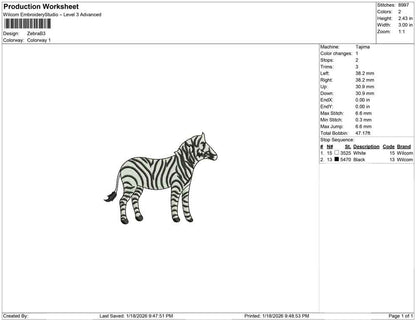 Zebra B