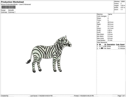 Zebra B