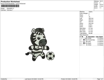 Zebra Ball