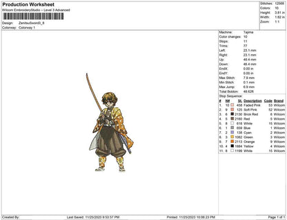 Zenitsu Sword