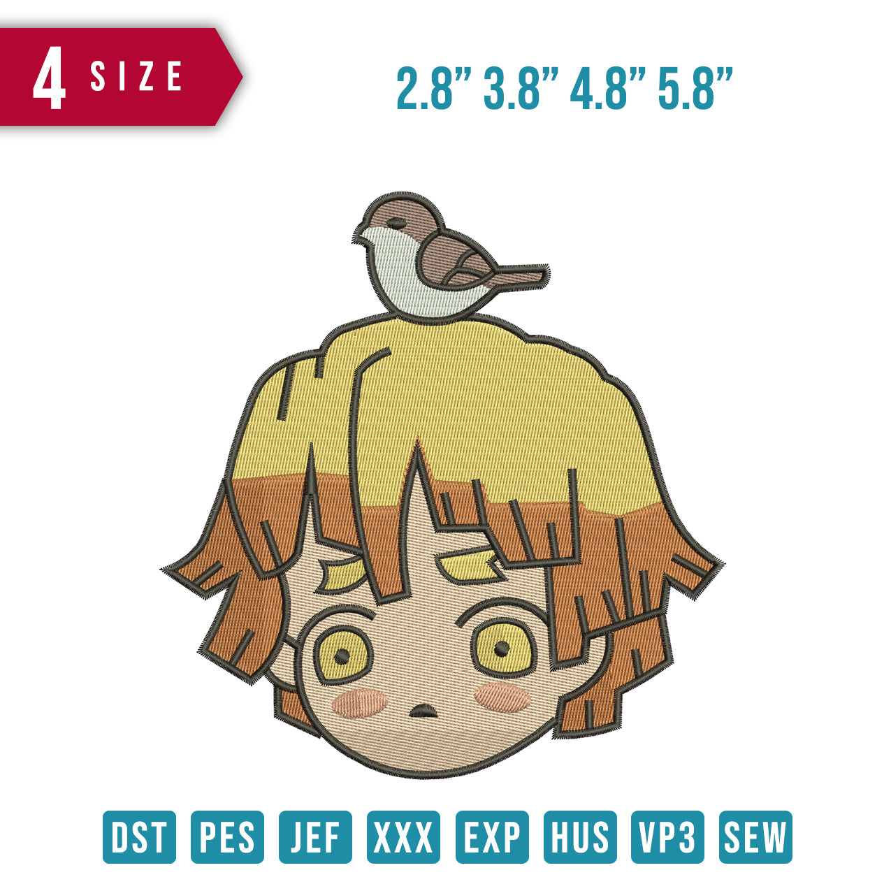 Zenitsu with bird