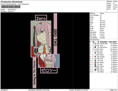 Zero two B