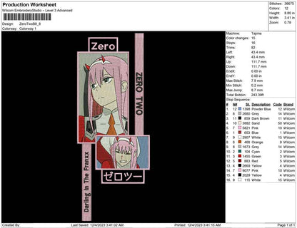 Zero two B