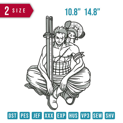Zoro and Chopper