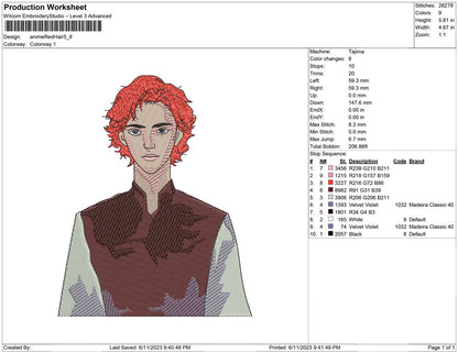 Anime Red Hair