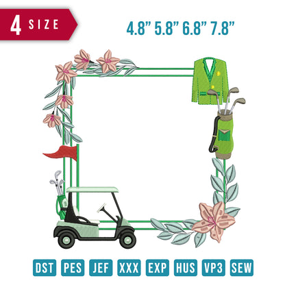 Frame Golf Flower