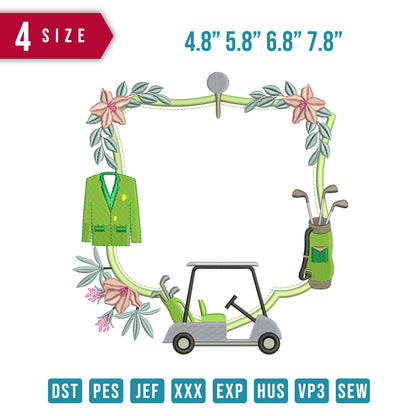 frame Golf Flower B