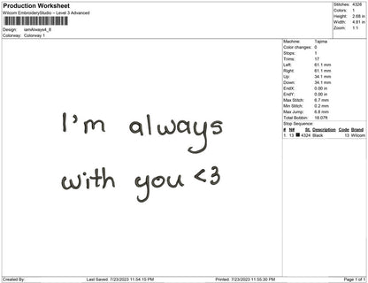 i'am always