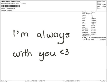 i'am always