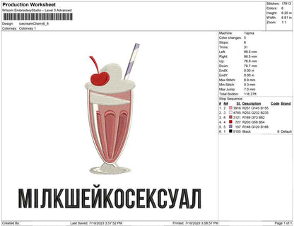 Ice cream Cherry