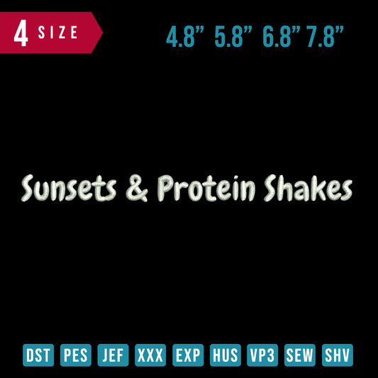 Sunset and Protein