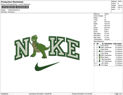 Nike Dino Green