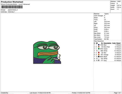 Pepe Smoke