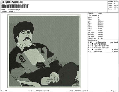 Saddam Hussein Sitdown