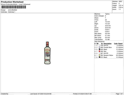 Smirnof Bottle