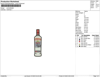 Smirnof Bottle