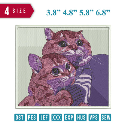 2 Cat violette