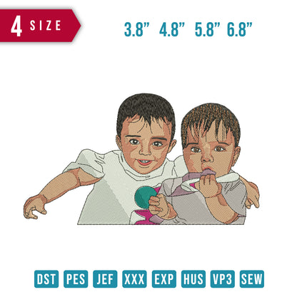 2 children B