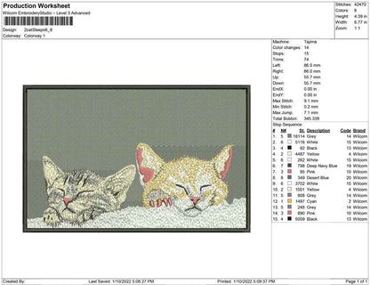 2 cat Sleeps