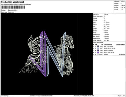 2 goat Motif