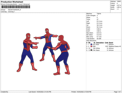 3Spiderman Stand