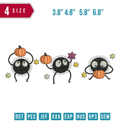 3 Susuwatari Pumpkin