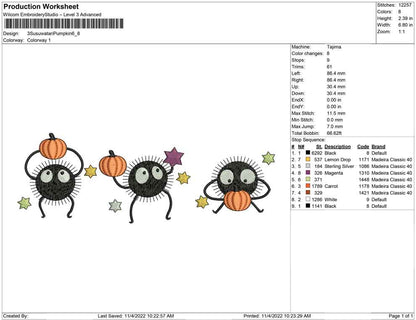 3 Susuwatari Pumpkin