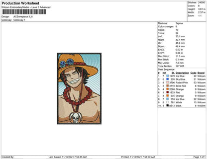 D ace One piece