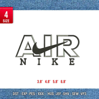 Air nike swoosh overlap