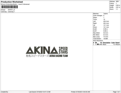 Akina Speed Stars