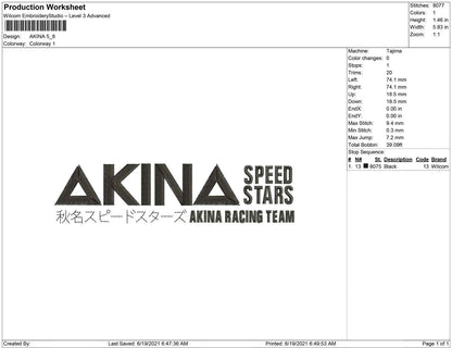 Akina Speed Stars