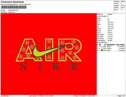 Nike Air Schnee