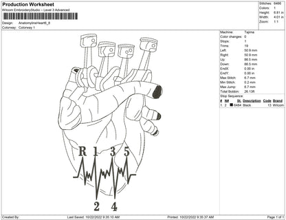 Anatomi Line Heart