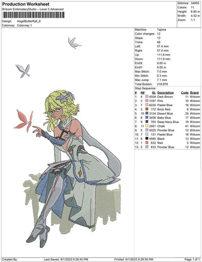 Angel Butterfly
