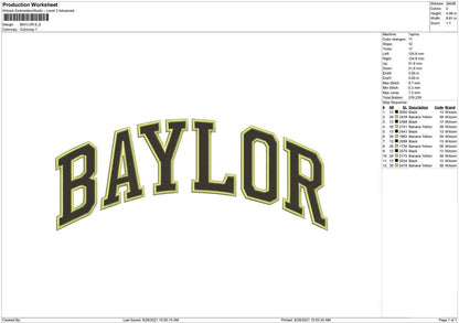 Baylor big size