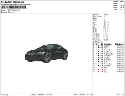 BMW Car Black