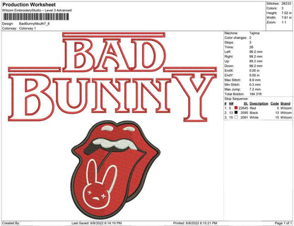 Bad Bunny Mouth