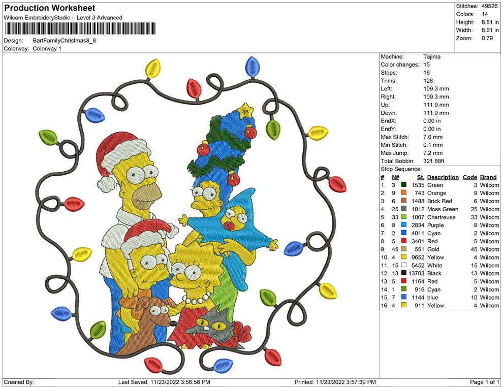 Bart Family Christmas