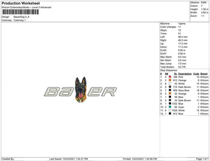 Bauer Dog
