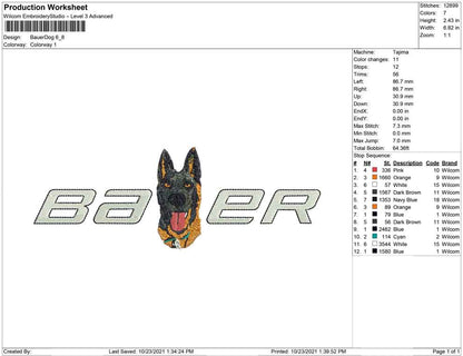 Bauer Dog