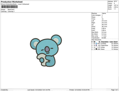 Bear Cute minis