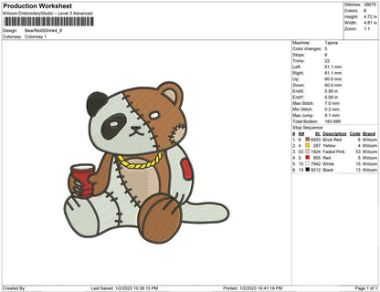 bear riot society Drink