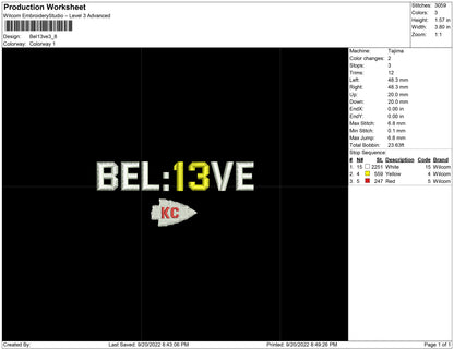 Bel13ve