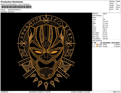 Black Panther Motifs